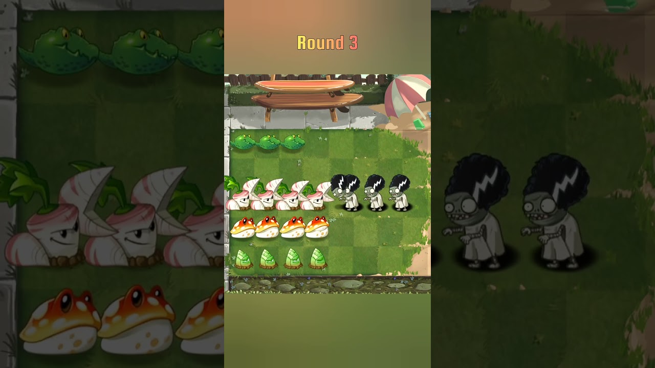 pvz2 all new plants vs imp zombie hard challenge 