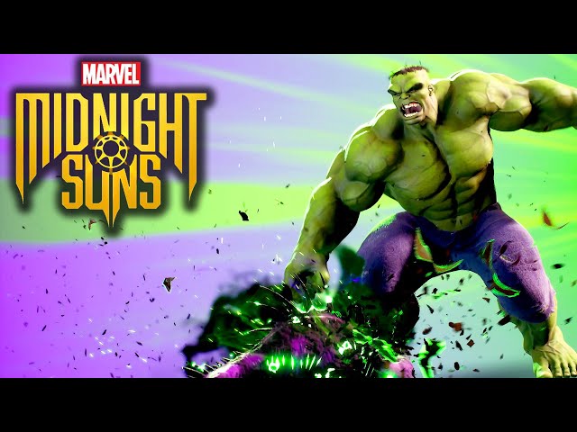 Teaming Up with the Incredible Hulk in Marvel's Midnight Suns, Available  Now - D23