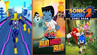 Sonic Boom game&& Kris Run Roll no.21&& Spider Hero game screenshot 4