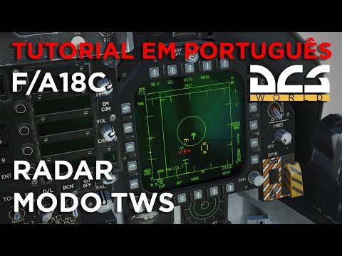 Tutorial DCS: F/A-18C - Radar em modo TWS