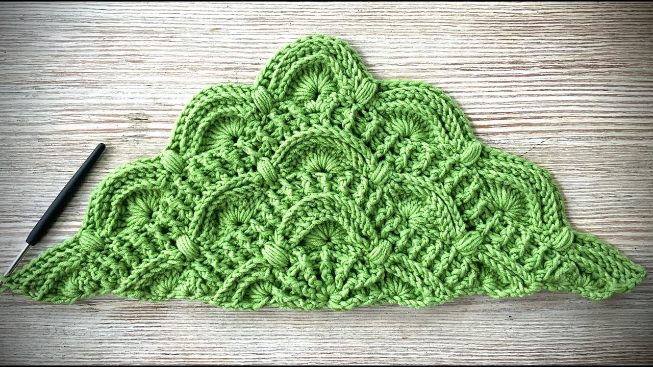 новый узор шарфа от Петры Перле