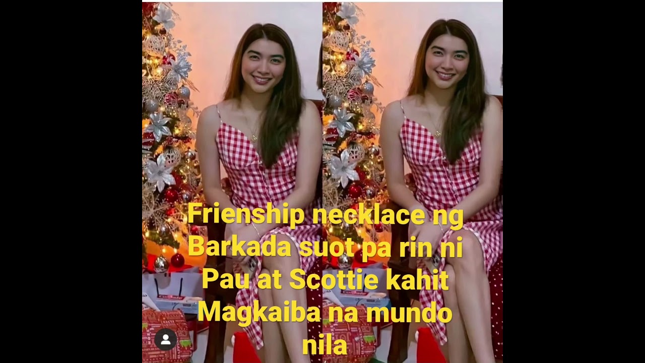 Frienship Necklace suot pa rin  ni Pau at Scottie Thompson