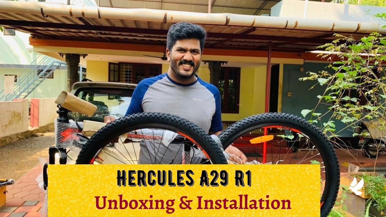 Hercules A29 R1 Top Gear MTB Cycle Unboxing and Assembly 14000Rs.| Malayalam | Mr. Upakari