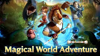 Hollywood Movies In Hindi | Magical World Adventure | Animated Movies In Hindi | New Cartoon Movie screenshot 1