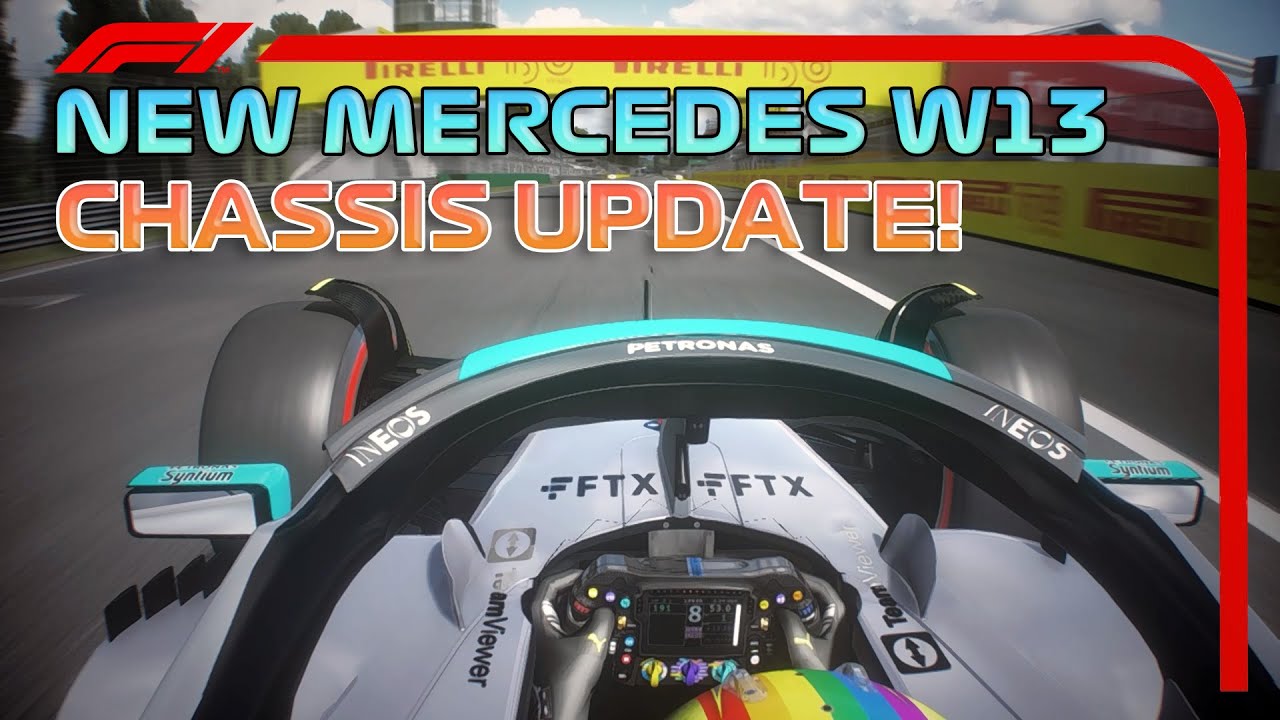 New Mercedes W13 for Assetto Corsa chassis update! - YouTube