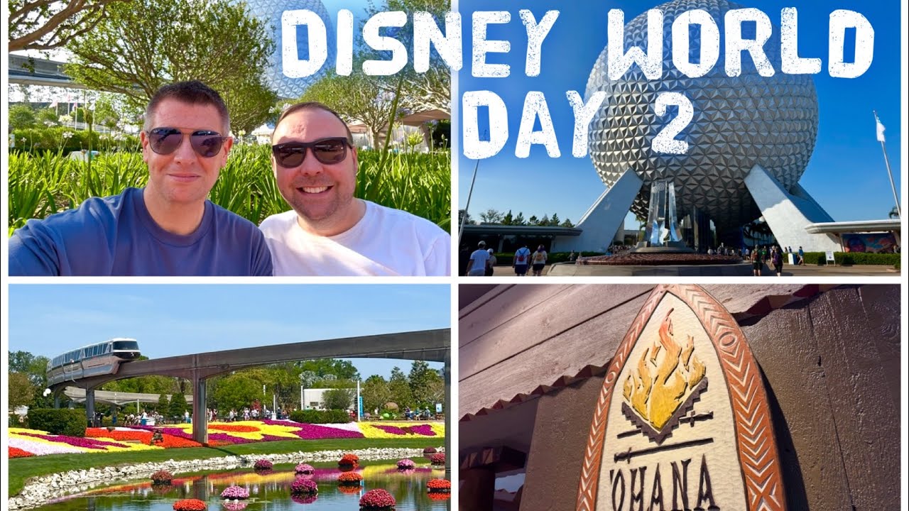 WALT DISNEY WORLD 🏰 - DAY 2 - 2025 - EPCOT, MILLERS & OHANA AT DISNEY’S POLYNESIAN RESORT