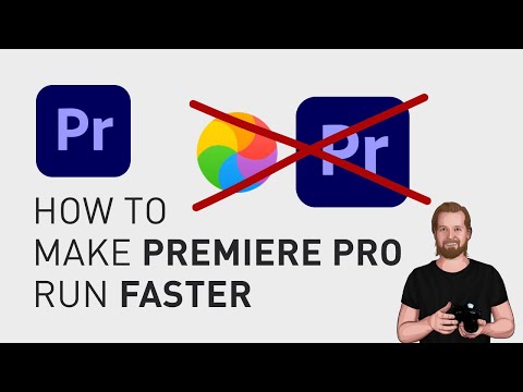 How to increase speed of Adobe Premiere Pro