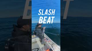 Tremenda picada pescando a Slow Jigging con el Slash Beat de Megabass, mi jig de confianza.💥