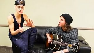 Vignette de la vidéo "Take You (acoustic) - Justin Bieber w/ Dan Kanter"