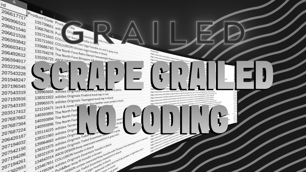 Grailed Scraper: Export Listings, Reviews, Sellers & more