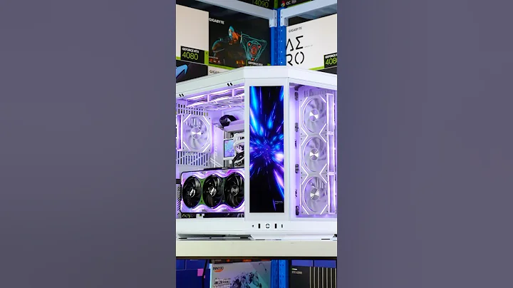 White RTX 5090 BUILD ❄️ HYTE Y70 Touch + Ryzen 9800X3D ✅