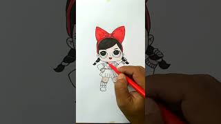 Menggambar Kartun LOL Surprise#lol surprise viral#shorts