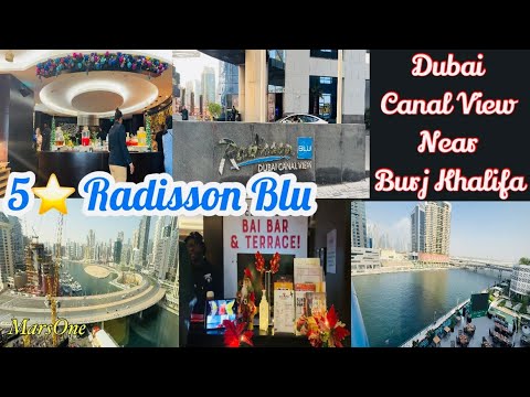 5⭐️Looking for a great ambience with classy food, view & affordable? Radisson Blu, Dubai Canal View