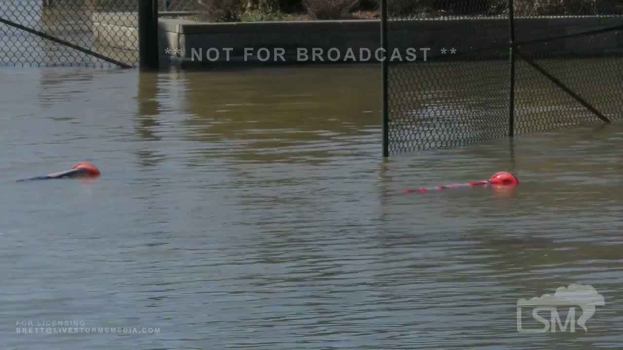 2-27-2022 Ohio River at Cincinnati flooding