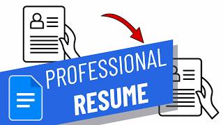 How to Make a Google Docs Professional Resume in 5 Minutes