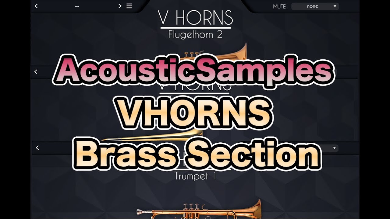 AcousticSamples V HORNS Brass Section review - YouTube