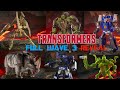 Hasbro Fan Fest FULL Wave 3 Transformers Kingdom REVEALED! RHINOX! TRACKS! SOUNDWAVE & MORE Thoughts