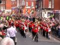 Princess of Wales's Royal Regiment Freedom March in Tonbridge