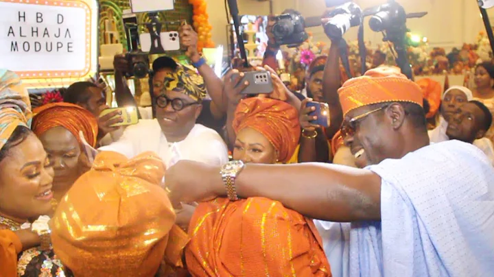 SEE HOW LEGENDARY ACTOR TAIWO HASSAN OGOGO CELEBRATES DUPE SHINE SHINE ON HER 60TH BIRTHDAY