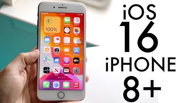 iOS 16 OFFICIAL On iPhone 8+! (Review)