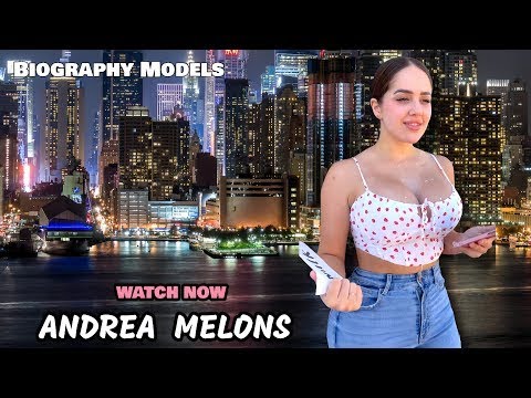 Andrea Melons 🔴Glamorous Plus Size Curvy Fashion Model Biography, Wiki