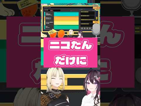ニコたんだけに#shorts  #azki