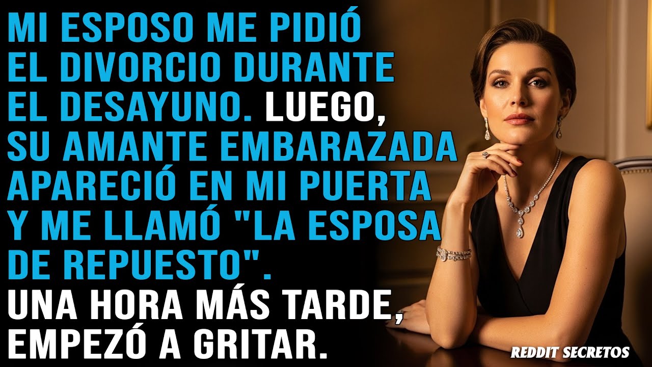 Mi esposo me pidió el divorcio durante el desayuno. Luego, su amante embarazada apareció en mi puert