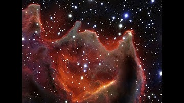 Panning over a VLT image of the cometary globule CG4