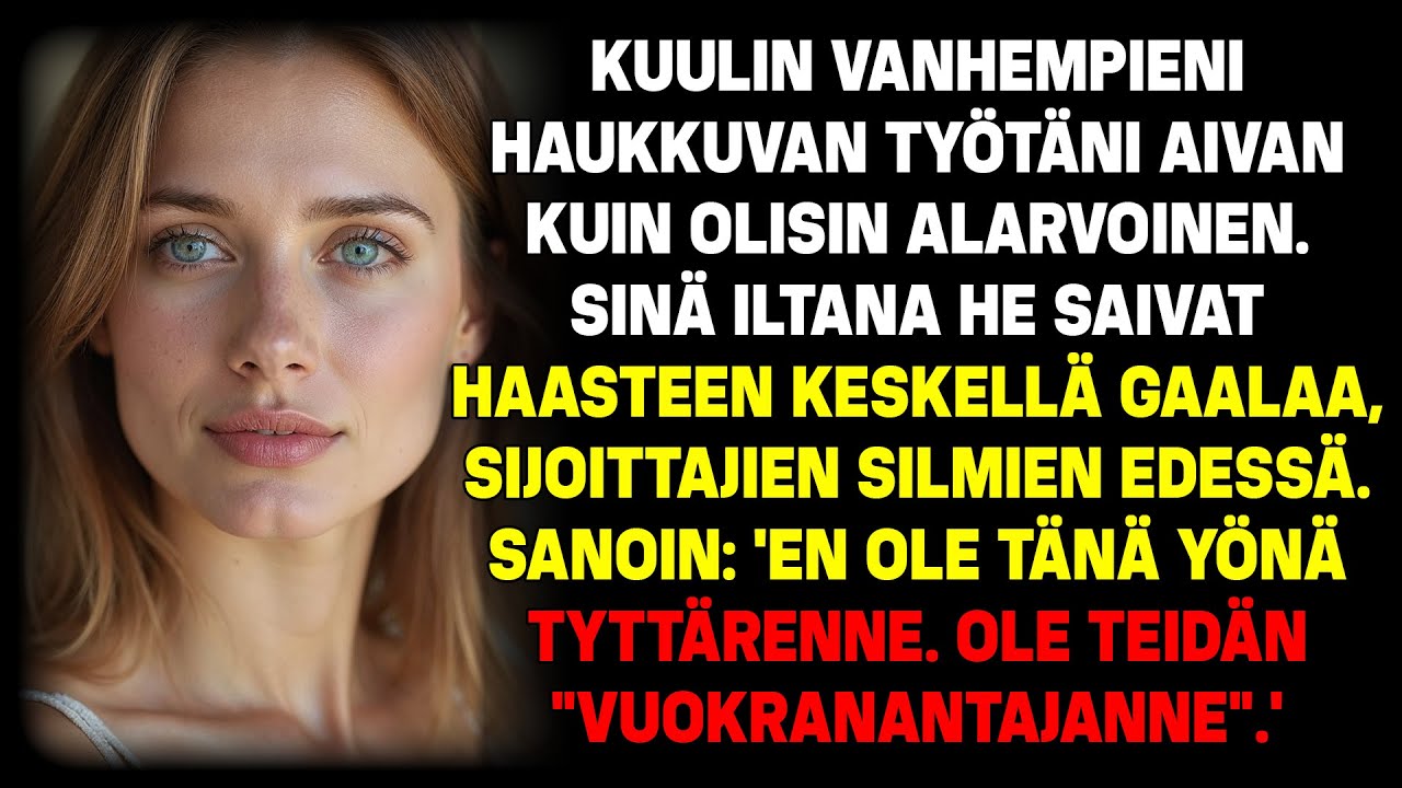 Kuulin perheen suunnittelevan nöyryyttävänsä minua jouluna – Lahjani lopetti juhlat.