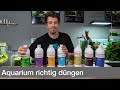 Wie dnge ich mein aquarium richtig  so dngen wir unsere aquarien  liquid nature