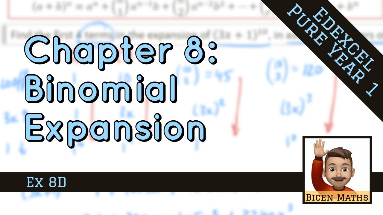 Binomial Expansion 7 • Single Term in Expansion (Higher Powers) • P1 Ex8D • 🤖