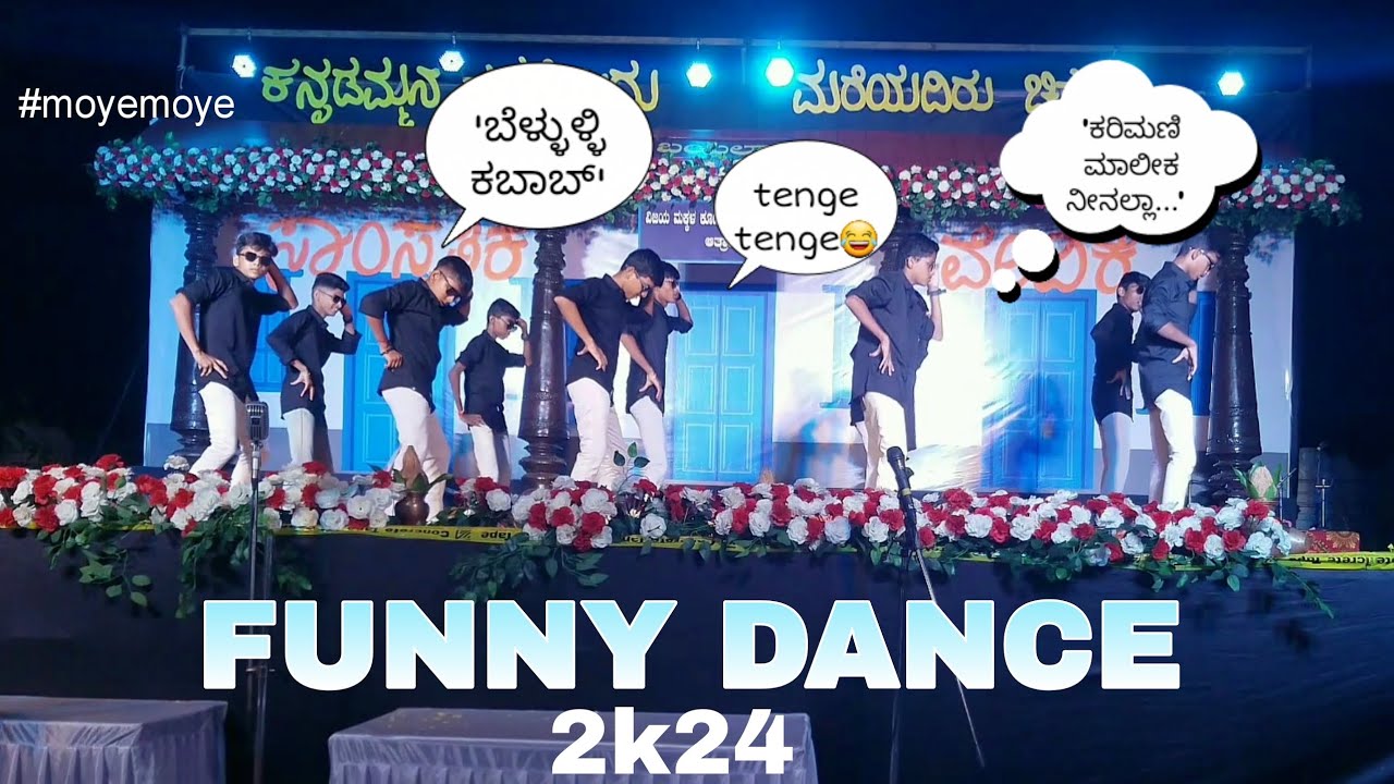 Funny dance 😂 by 9th student ,Vijaya makkala koota english medium school Athradi 