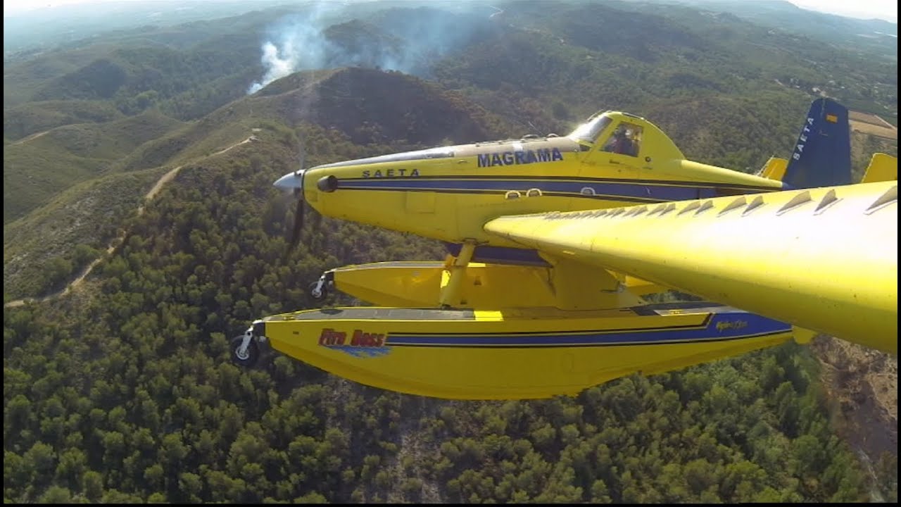 AIR TRACTOR  Un día de trabajo