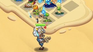Merge Plants Monster Defense Chapter 3 Hawaii Stage 12 Plant level 67 Gameplay Walkthrough Part 81