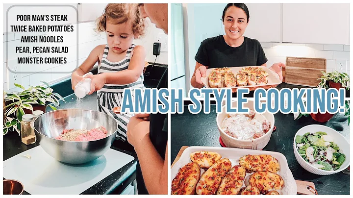 AMISH/MENNONITE STYLE COOKING | COOK WITH ME | Lynette Yoder
