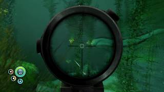 360 No scoping The Reaper Leviathan  in Drynautica [ Drained Subnautica ] screenshot 5