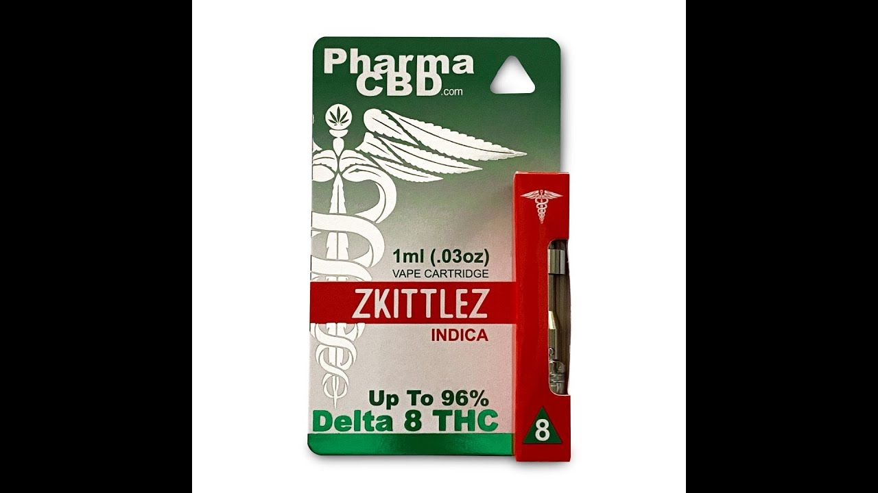 PharmaCBD Zkittlez Cart Review!