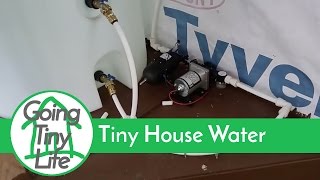 Tiny House Build - Off Grid Water Tank and Utility Closet Build