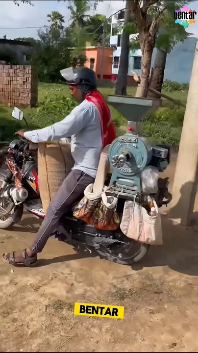 mobile flour mill 😎 #uniquefacts #funnyfacts #prindapan #mill #flour #mobileseller