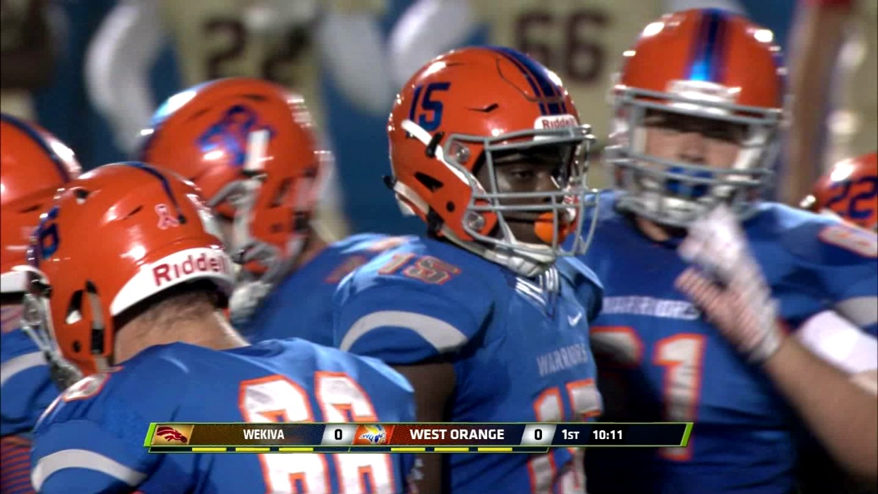 Wekiva vs West Orange HS Football 10/27/2016 YouTube
