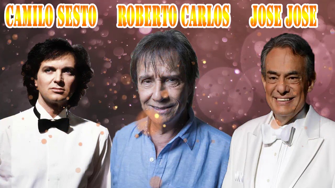 CAMILO SESTO, JOSE JOSE Y ROBERTO CARLOS MIX 50 ÉXITOS BALADAS