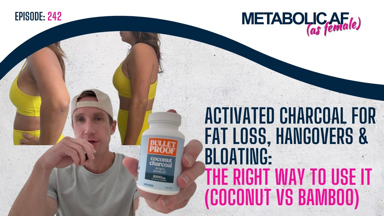 Активированный уголь для сжигания жира, борьбы с похмельем и вздутием живота: ПРАВИЛЬНЫЙ способ е...