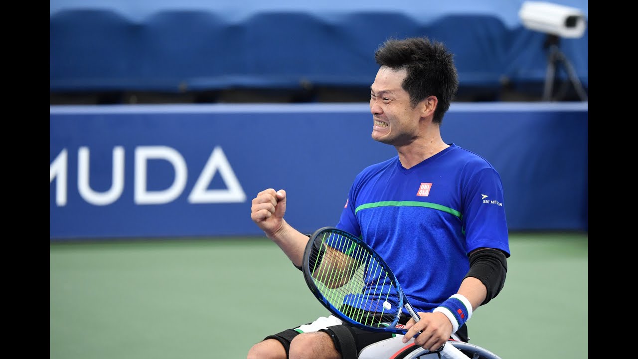 Shingo Kunieda match point and celebration | US Open 2020