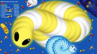 WormsZone.io hack 1 Detik Langsung Besar Worms Zone Best Gameplay #253 screenshot 2