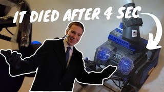 Brand New $350 Snow Joe Only Worked For 4 Seconds