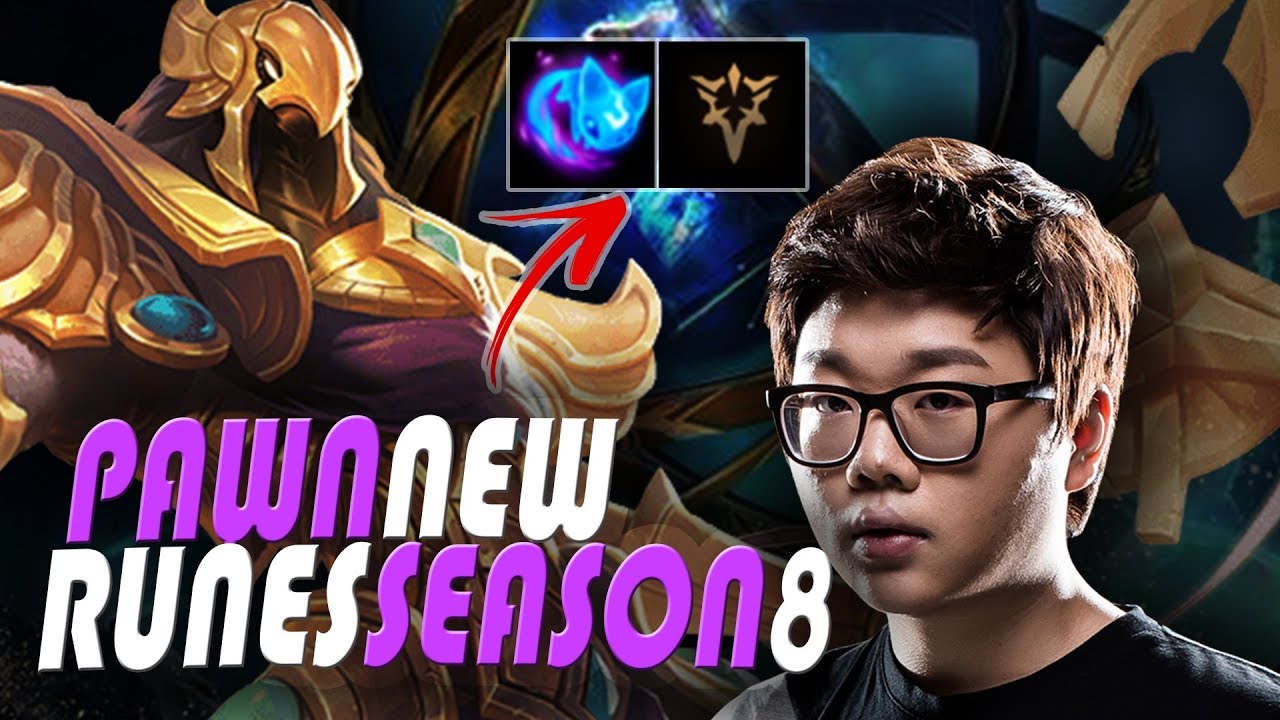 KT PawN Azir Mid - Season 8 New Runes