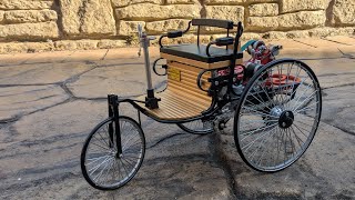 140 Years in the Making - Benz Patent Motorwagen 1/10 Driving Scale Model Build