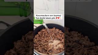 Lokanta Usulü Kavurma Tarifi 🔥 Yumuşacık ve Tam Kıvamında💯 #keşfet #keşfetbeniöneçıkar #food #fyp