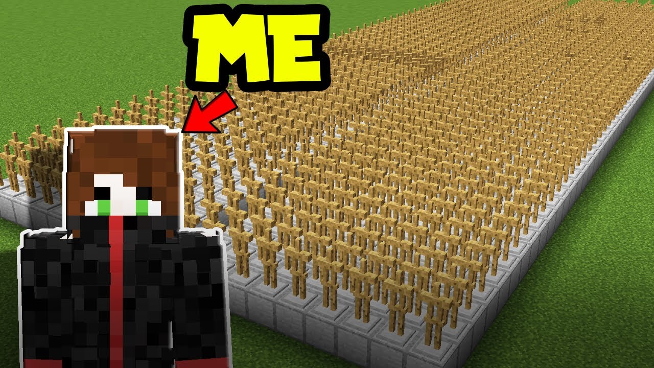 DESTROYING a Pay to Win Minecraft SMP Server using 10,000 Armorstands ...