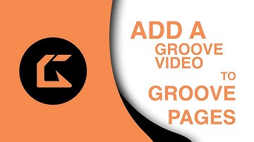 Groove Video to Groove Pages (walkthrough)